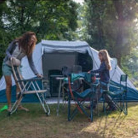 Les Hortensias Grande Tente Familiale Deux Chambres Et Sejour Vue Mer Sur Camping Nature Plestin-les-Grèves المظهر الخارجي الصورة