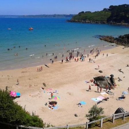 Les Hortensias Grande Tente Familiale Deux Chambres Et Sejour Vue Mer Sur Camping Nature Plestin-les-Grèves المظهر الخارجي الصورة