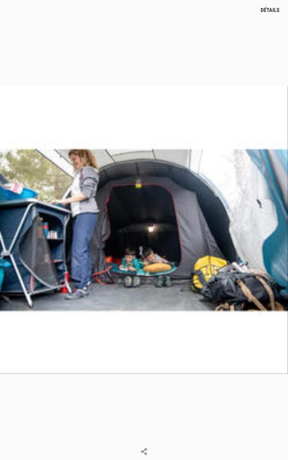 Les Hortensias Grande Tente Familiale Deux Chambres Et Sejour Vue Mer Sur Camping Nature Plestin-les-Grèves المظهر الخارجي الصورة